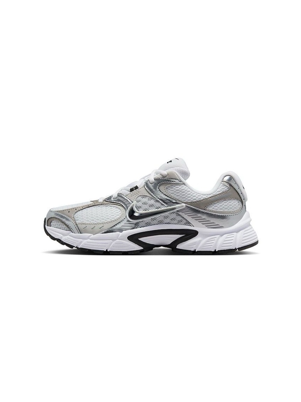 Nike V5 RNR White and Navy Athletic Running Shoes